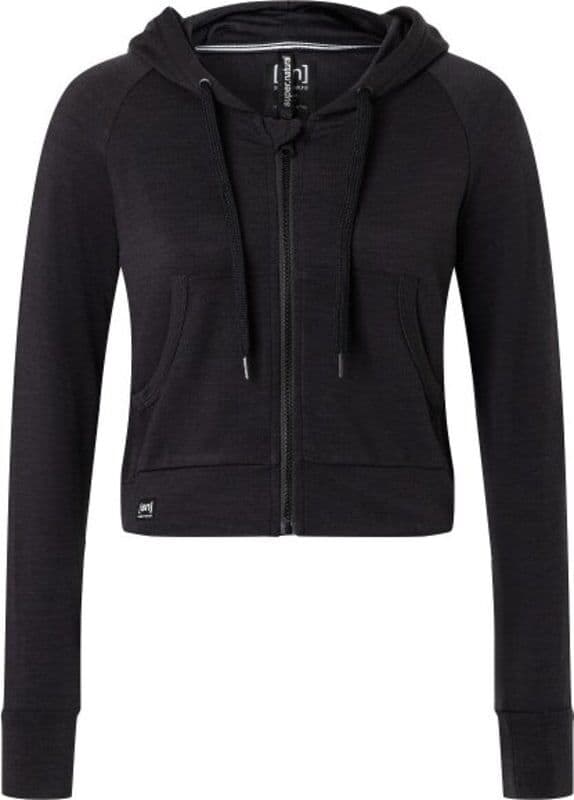 super.natural Women's Liquid Flow Hoodie Sort L Woman - main photo