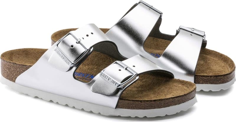 Birkenstock Women's Arizona Soft Footbed Lena Metall 39 Woman - main photo