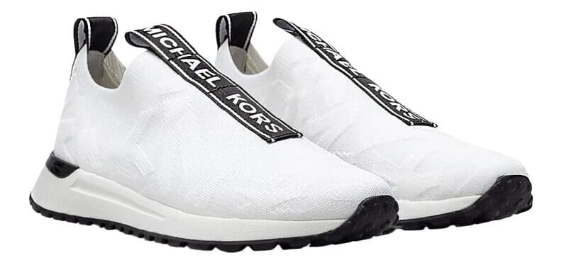 Michael Kors Logo-trykte slip-on joggesko Hvit 41 EU - main photo