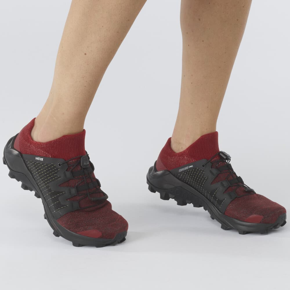 Salomon Cross/PRO, terrengløpesko dame 37 1/3 Corrida/red/black - main photo