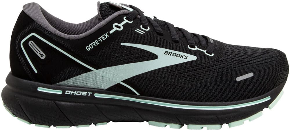 Brooks Ghost 14 Gtx Dame Black/Blackened Pearl/Aquaglass 36 - main photo