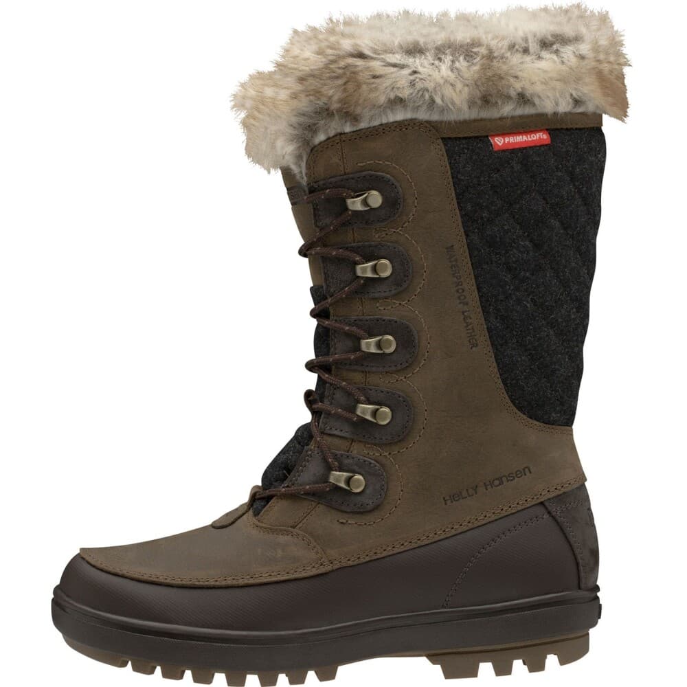 Helly Hansen Dame Garibaldi Vl Snow Støvler Med Fuskepels-fôr 38 Grønn38 - main photo
