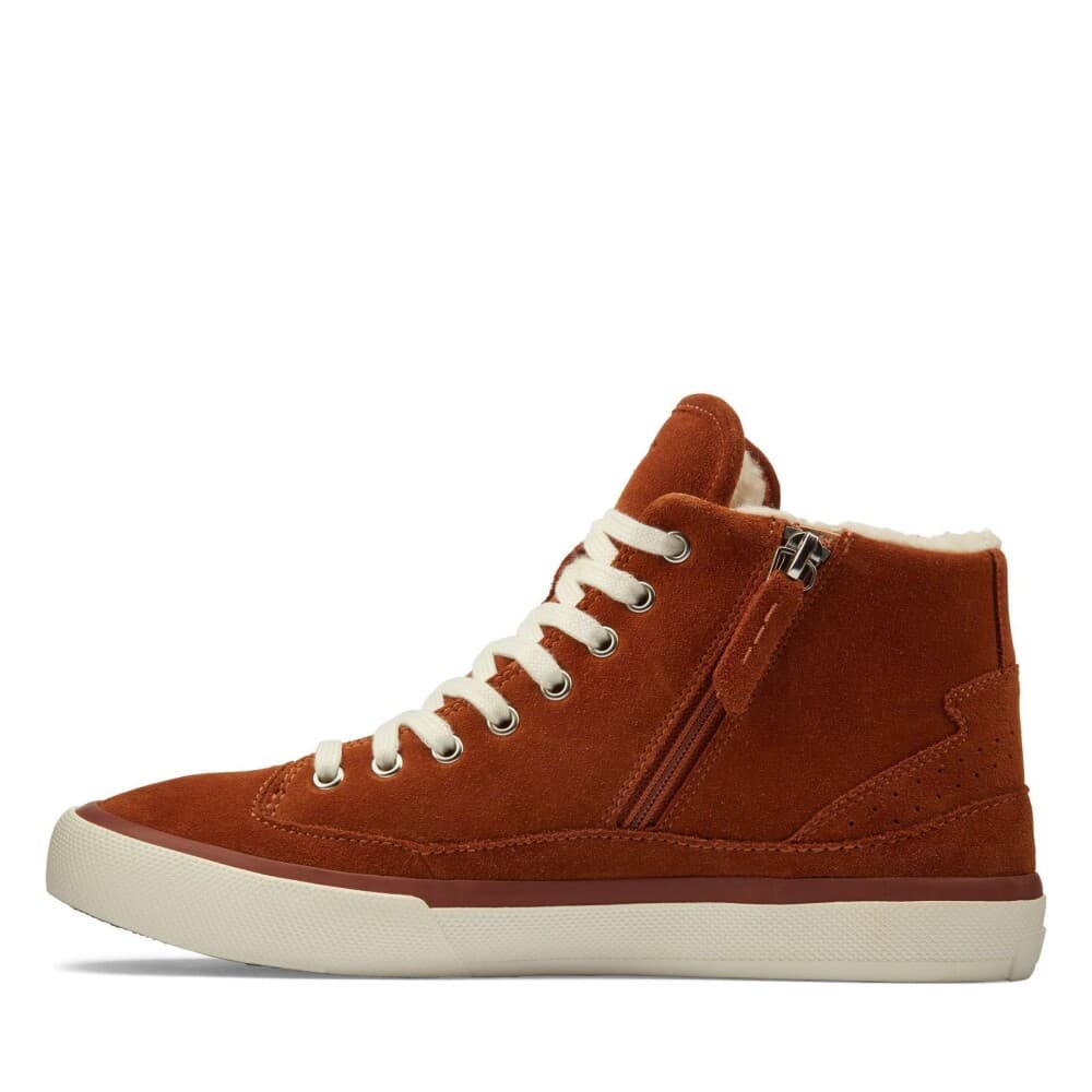 Clarks Aceley Zip Hi Tan Wlined Sde - 41.5 - main photo