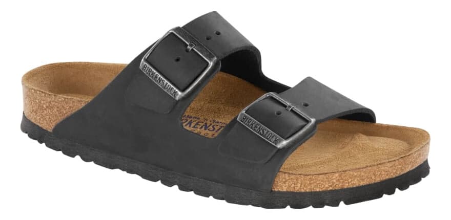 Birkenstock Women's Arizona Soft Footbed Regular Fit Sort 44 Woman - main photo