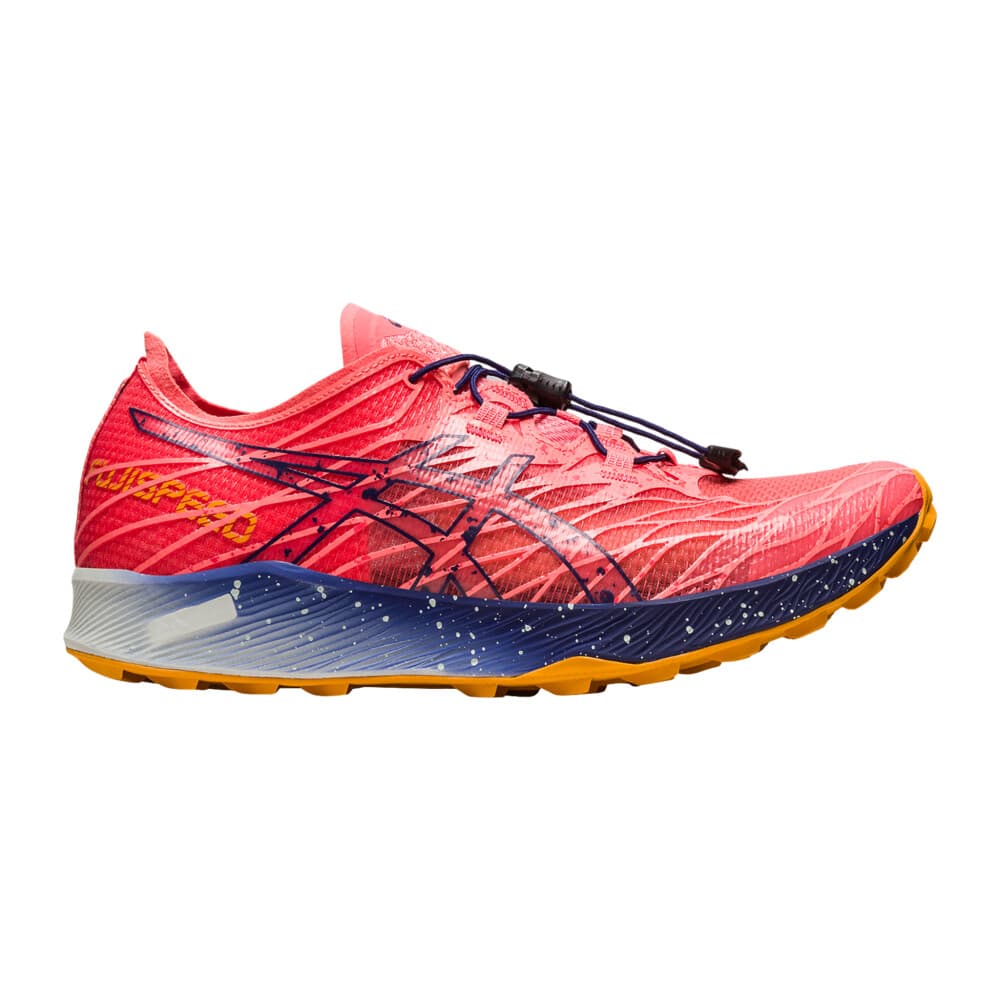 Asics FujiSpeed, løpesko, dame 39.5 PAPAYA/INDIGO BLUE - main photo