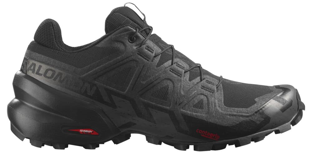 Salomon Speedcross 6, terrengløpesko dame 41 1/3 Black/black/phantom - main photo