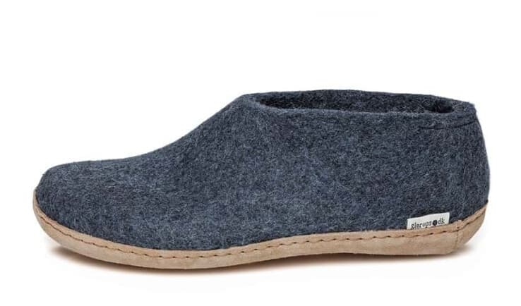Glerups Shoe Classic Leather Sole 46, Denim - main photo