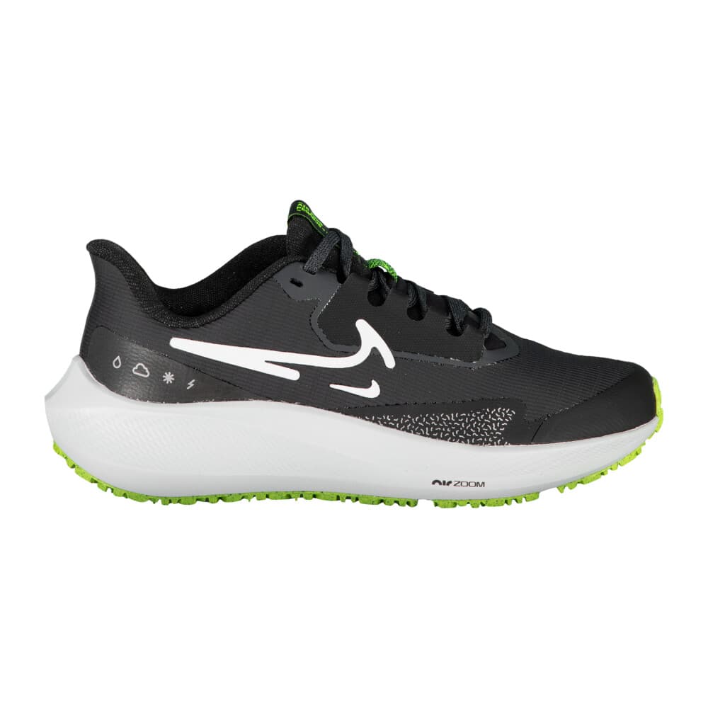 Nike Air Zoom Pegasus 39 Shield, løpesko, dame 38.5 BLACK/WHITE-DK SMOKE - main photo