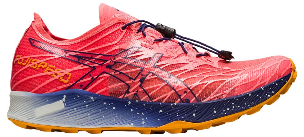 Asics FujiSpeed, løpesko, dame 39 PAPAYA/INDIGO BLUE - main photo