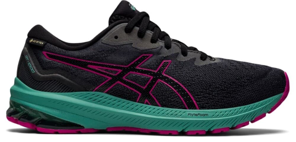 Asics Gt-1000 11 Gtx W's Black/fuchsia Red US 7 / EU 38 - main photo