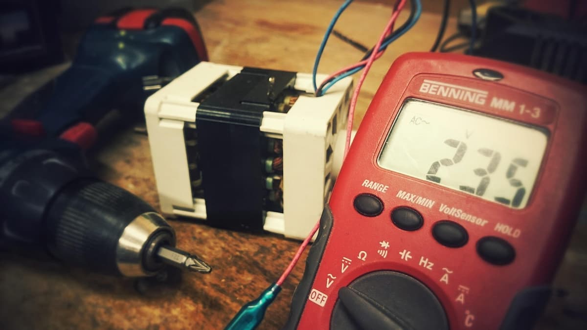 multimeter i bruk