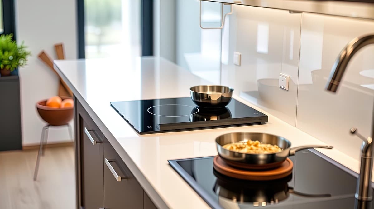 rengjøre platetopp bakepulver ren koketopp