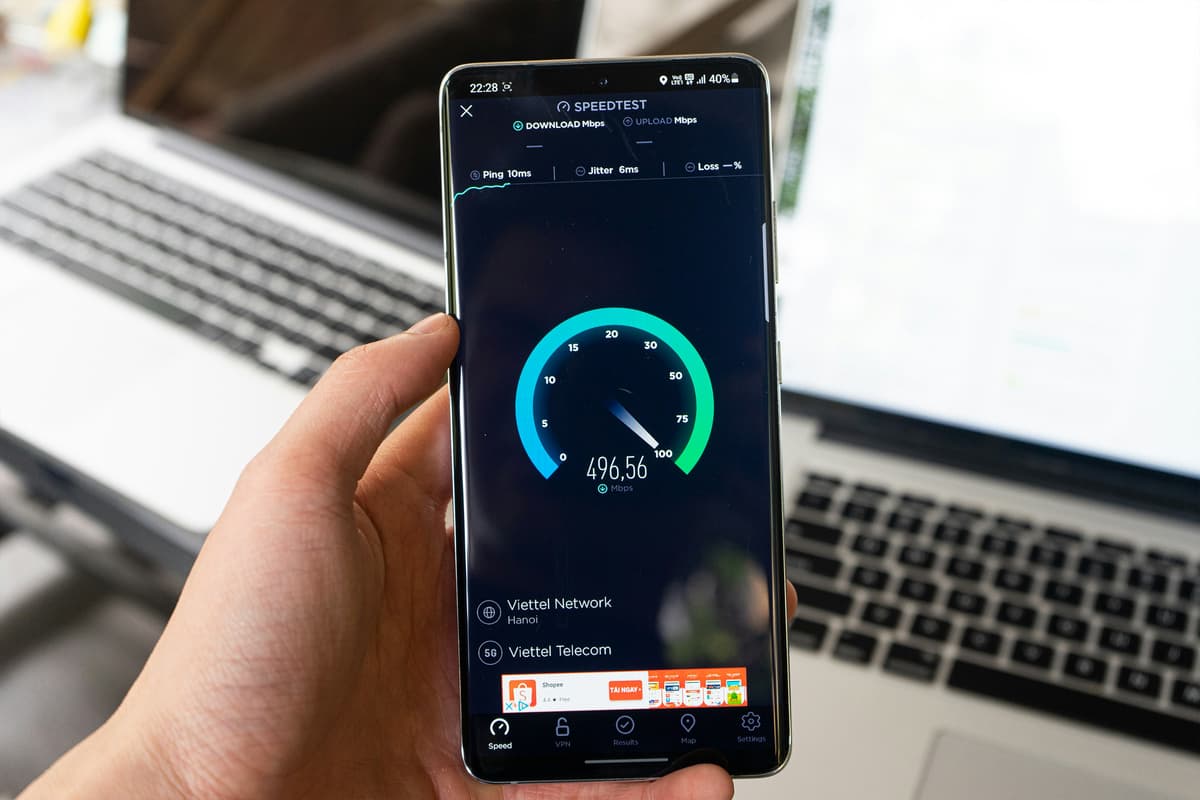 hva er bra hastighet på internett: speed test