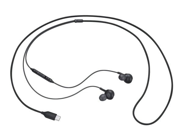 Samsung Eo-Ic100b, Koblet Med Ledninger (Ikke Trådløs), Calls/Music, 20 - 20000 Hz, 18,35 G, Hodesett, Sort