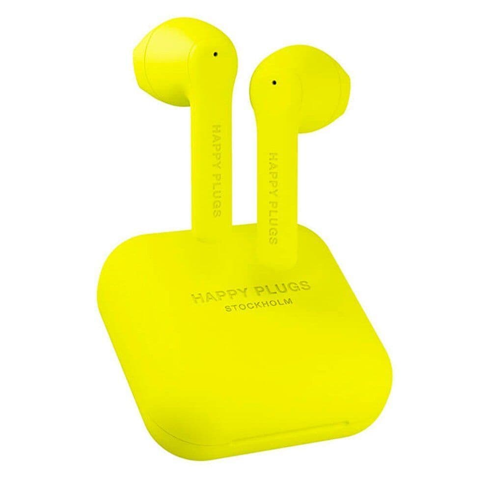 HappyPlugs Happy Plugs Air 1 Go True Wireless Hodetelefoner In-Ear Gul