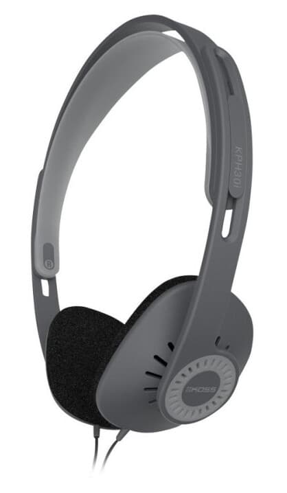 Koss Kph30i - Hodetelefoner Med Mikrofon - On-Ear - Kablet - 3,5 Mm Jakk - Svart