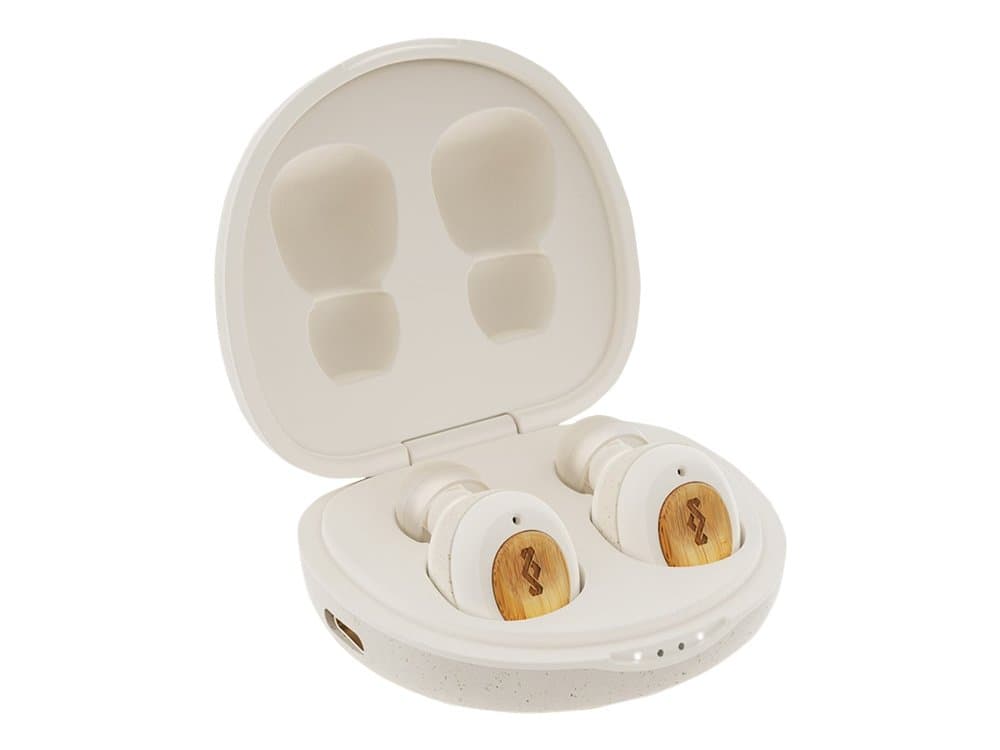 The House Of Marley Champion - True Wireless-Hodetelefoner Med Mikrofon - I Øret - Bluetooth - Kremfarget