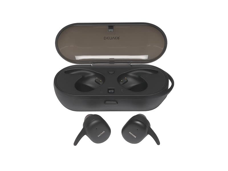 Denver Twe-53Mk2, Hodesett, In-Ear, Calls/Music, Sort, Stereofonisk, Berøringskontroll