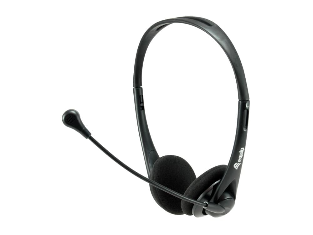EQUIP Headset Klinke 245304 1.8m Kabel,Mikro,Fernbe.Stereosw