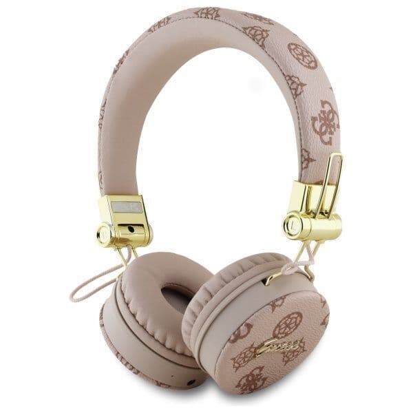 Guess GUBH70EPOSMW Brun/brun Peony Script runde hodetelefoner