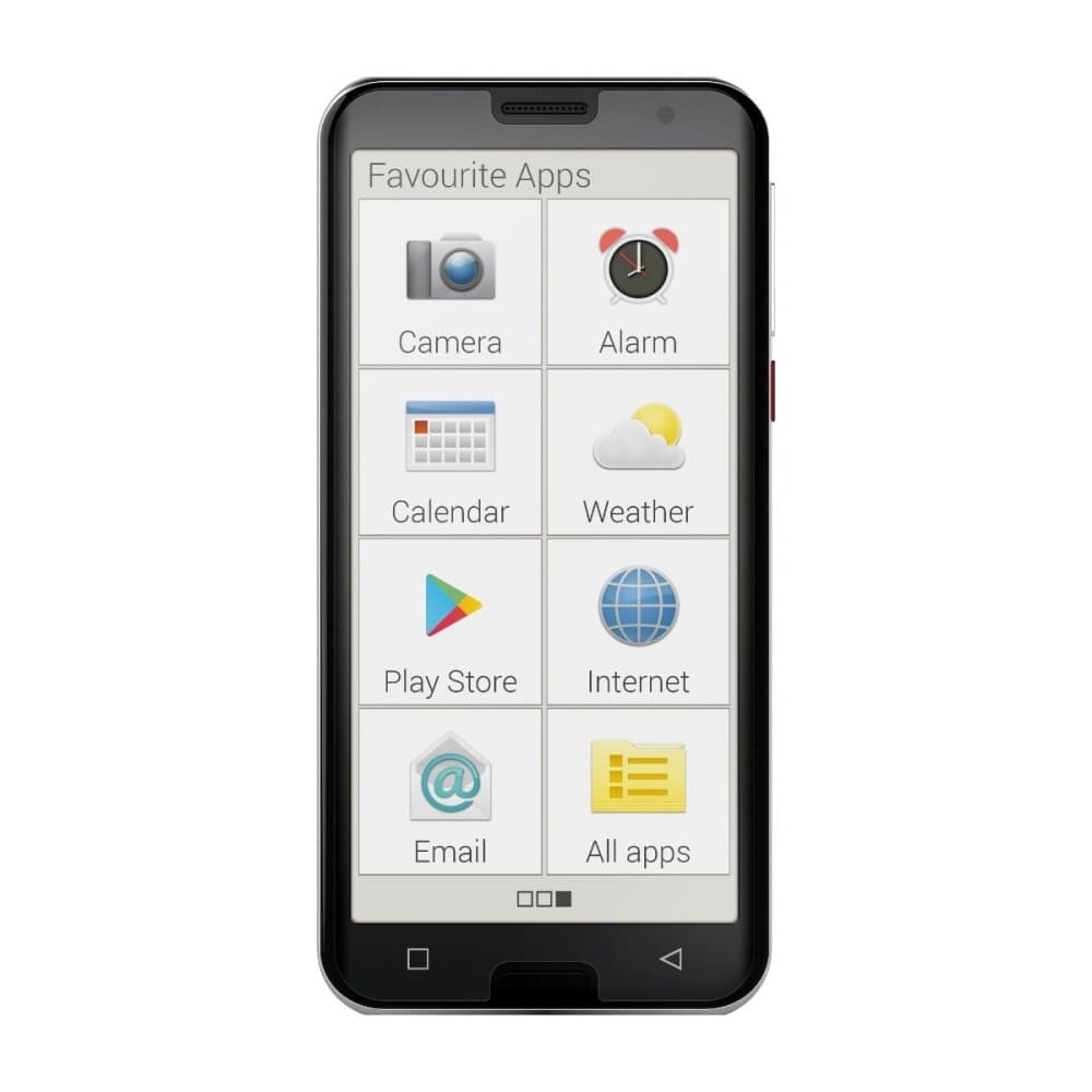 Emporia SMART.5 4G 64GB Svart/Sølv