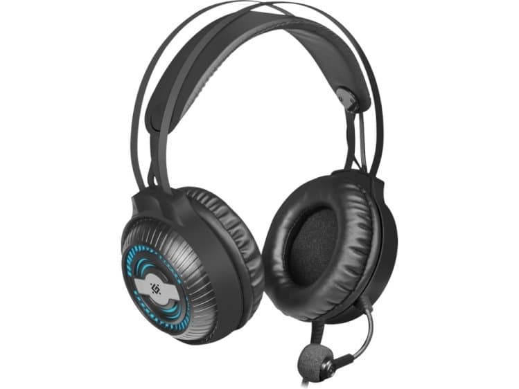 Defender Stellar Pro-Hodetelefoner, Svarte (64521)