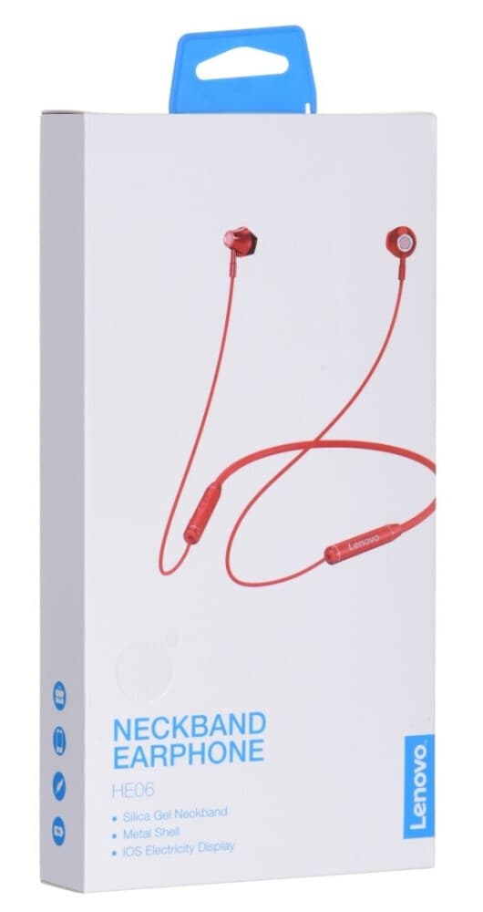 Lenovo Moving-Coil He06 Hodetelefoner Rød