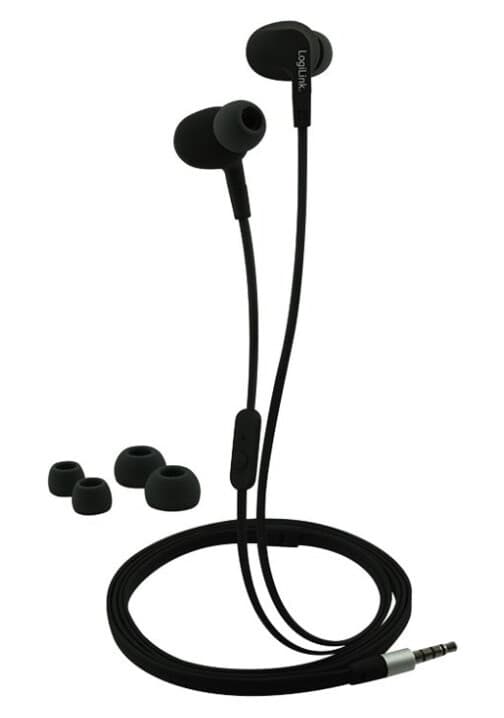 Logilink Sports-Fit In-Ear Headset Svart