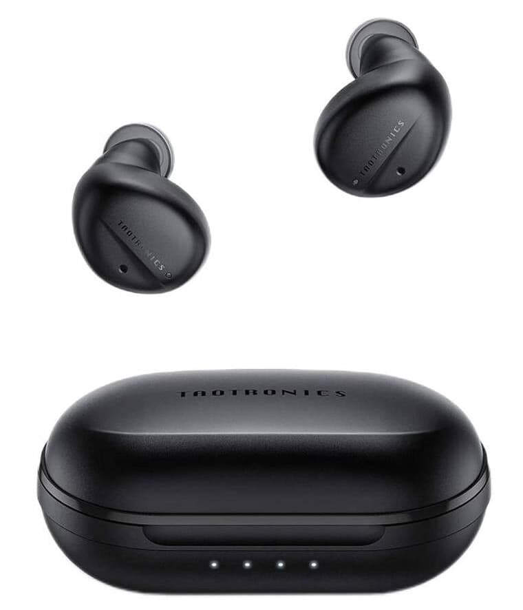 TaoTronics SoundLiberty 94 TWS Noise Cancelling Earbuds Sort