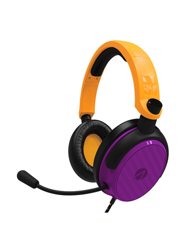 STEALTH C6-100 Gaming Headset Multi Format Neon Orange/Purple