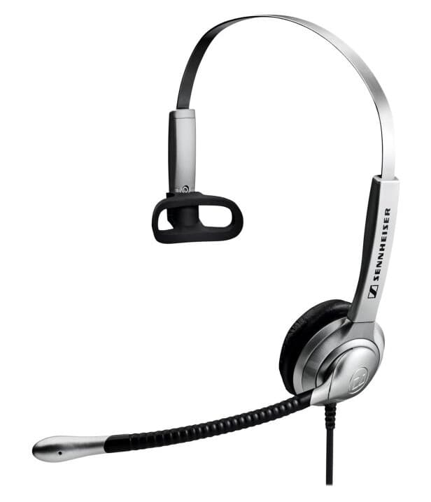 Epos Sh 335, Hodesett, Hodebånd, Office/Call Center, Svart, Sølv, Stereofonisk, 1 M