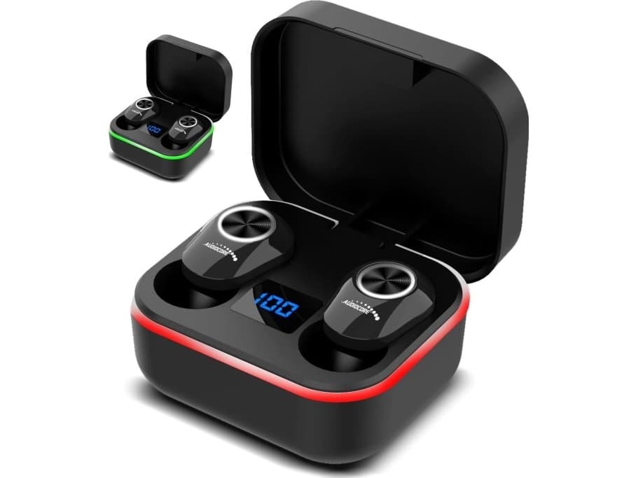 Audiocore 5.1 Tws Bt Earbuds Bt Ac580 Charging Dock