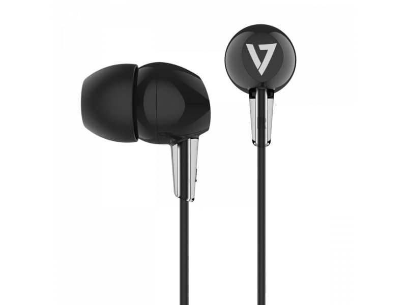 V7 Ha200, Koblet Med Ledninger (Ikke Trådløs), Musikk, 20 - 20000 Hz, Hodetelefoner, Sort