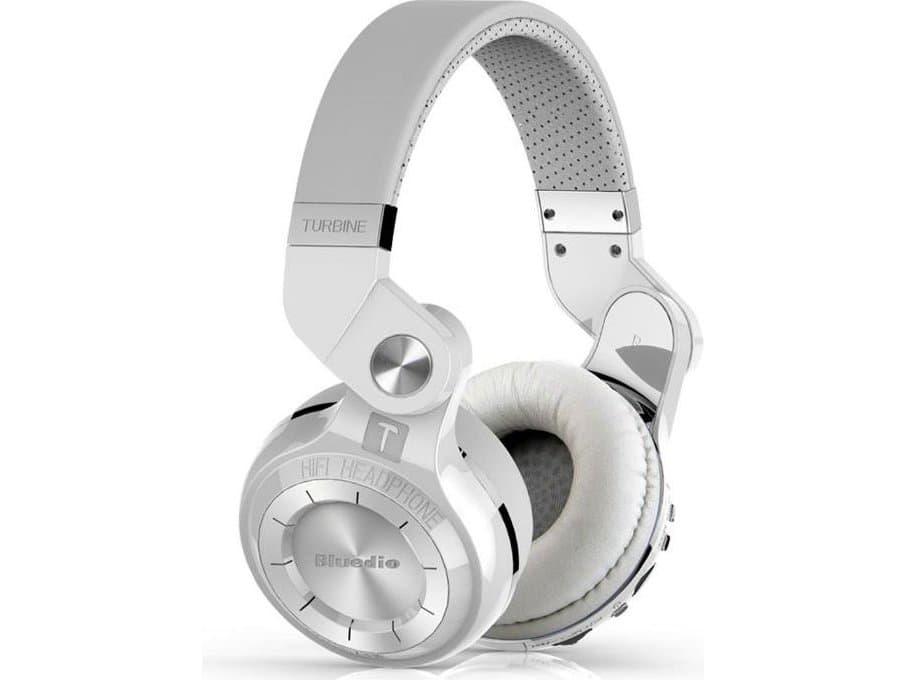 Bluedio Headphones Bluedio T2 + Wh Headphones Wireless - White