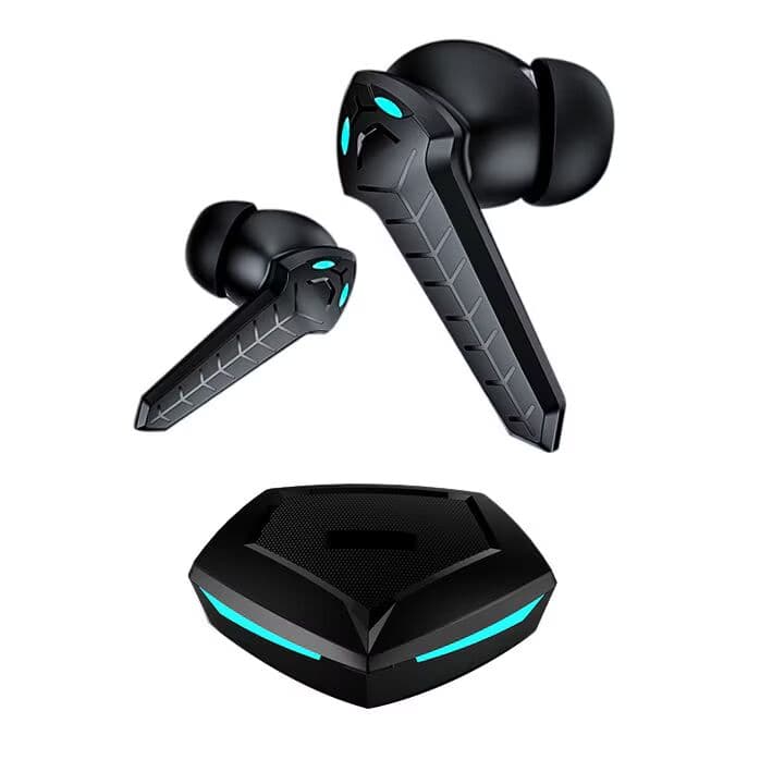 INF Trådløse spillhodetelefoner Bluetooth 5.1 Sort