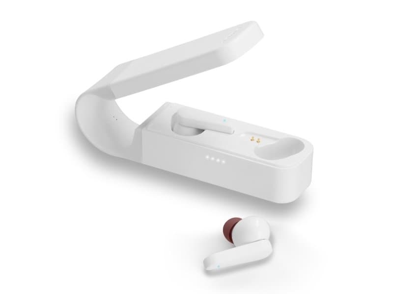 Hama Spirit Pocket, Hodesett, In-Ear, Calls/Music, Hvit, Stereofonisk, Batterinivå