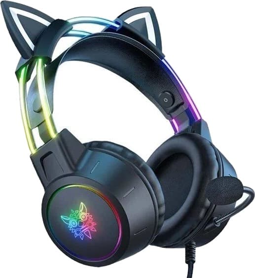 Onikuma X15 Pro Gaming headset Cat Black