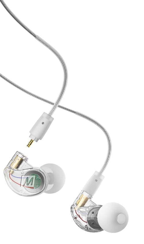 Mee Audio M6 Pro Gen2 Clear Ørepropper 3,5 Mm Jakk Stereo Transparent