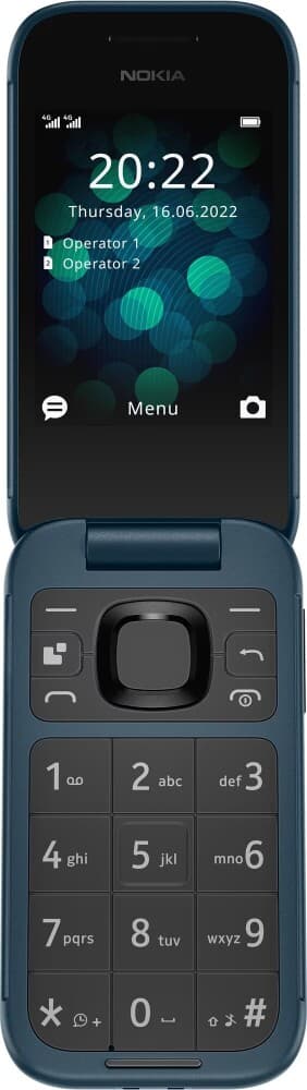 Nokia 2660 Flip blå