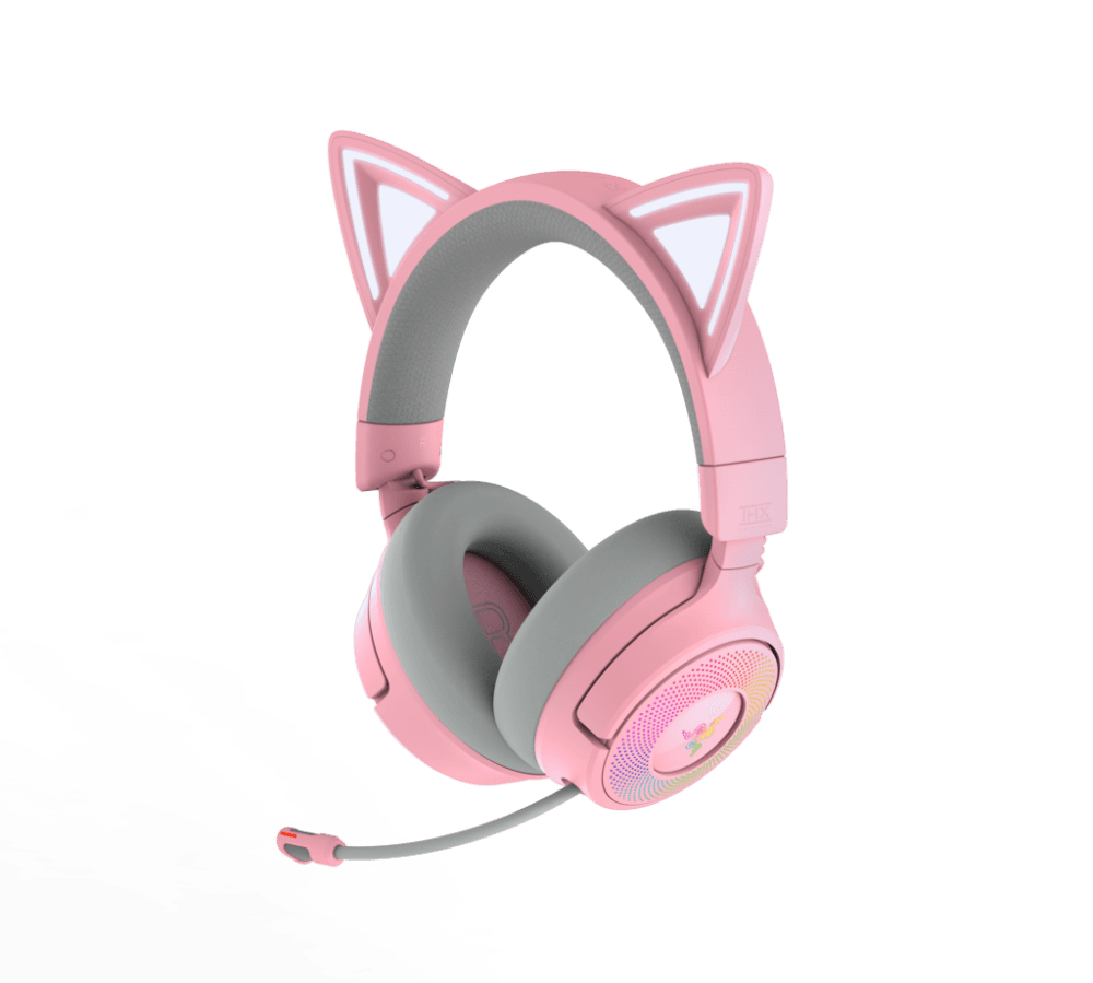 Razer Kraken Kitty V3 Pro Rosa