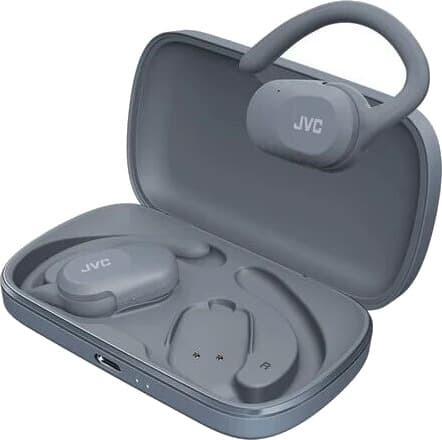 JVC Open Ear Nearphone True Wireless Headphones Blue