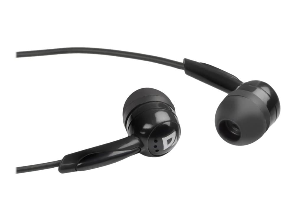 Defender Basic 604 - Ørepropper - I Øret - Kablet - 3,5 Mm Jakk - Svart