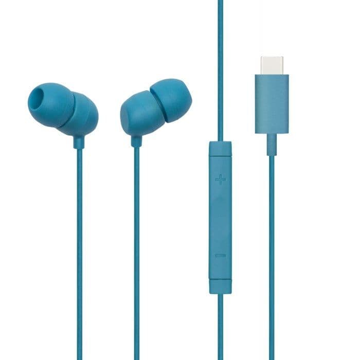 Linocell Bullets USB-C-hodetelefoner Denim
