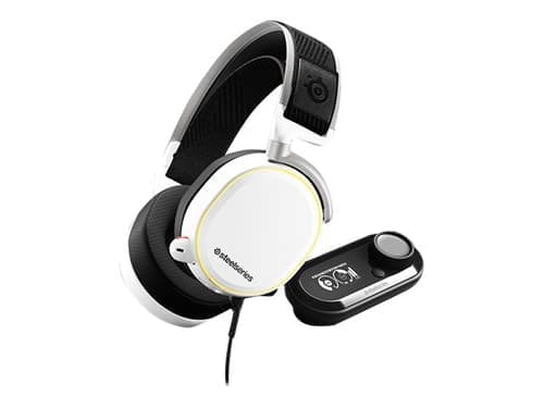 Steelseries Arctis Pro Hodesett 3,5 Mm Jakk, Usb Stereo Hvit