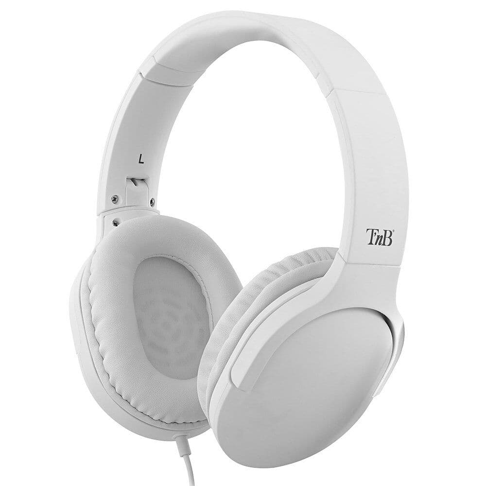 T'NB C-Sound Over-Ear Headset AUX / USB-C Kabel Hvit