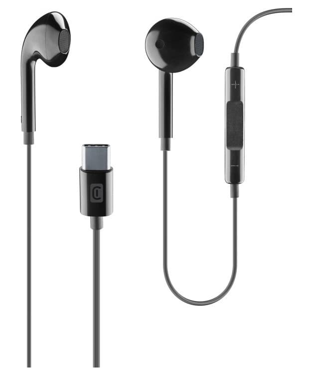 Cellularline Orbit, Koblet Med Ledninger (Ikke Trådløs), Samtaler/Musikk, Hodesett, Sort