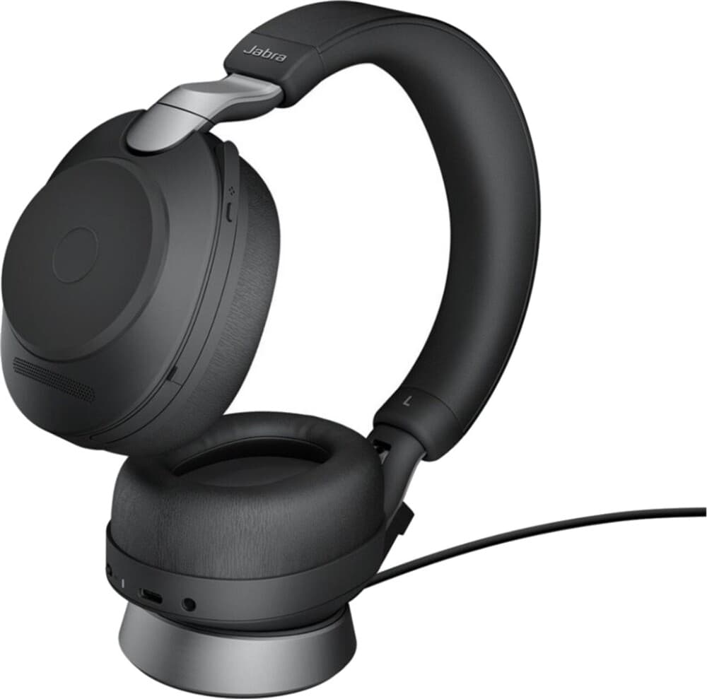 Jabra Evolve2 85 Link380c UC Stereo Stand Black