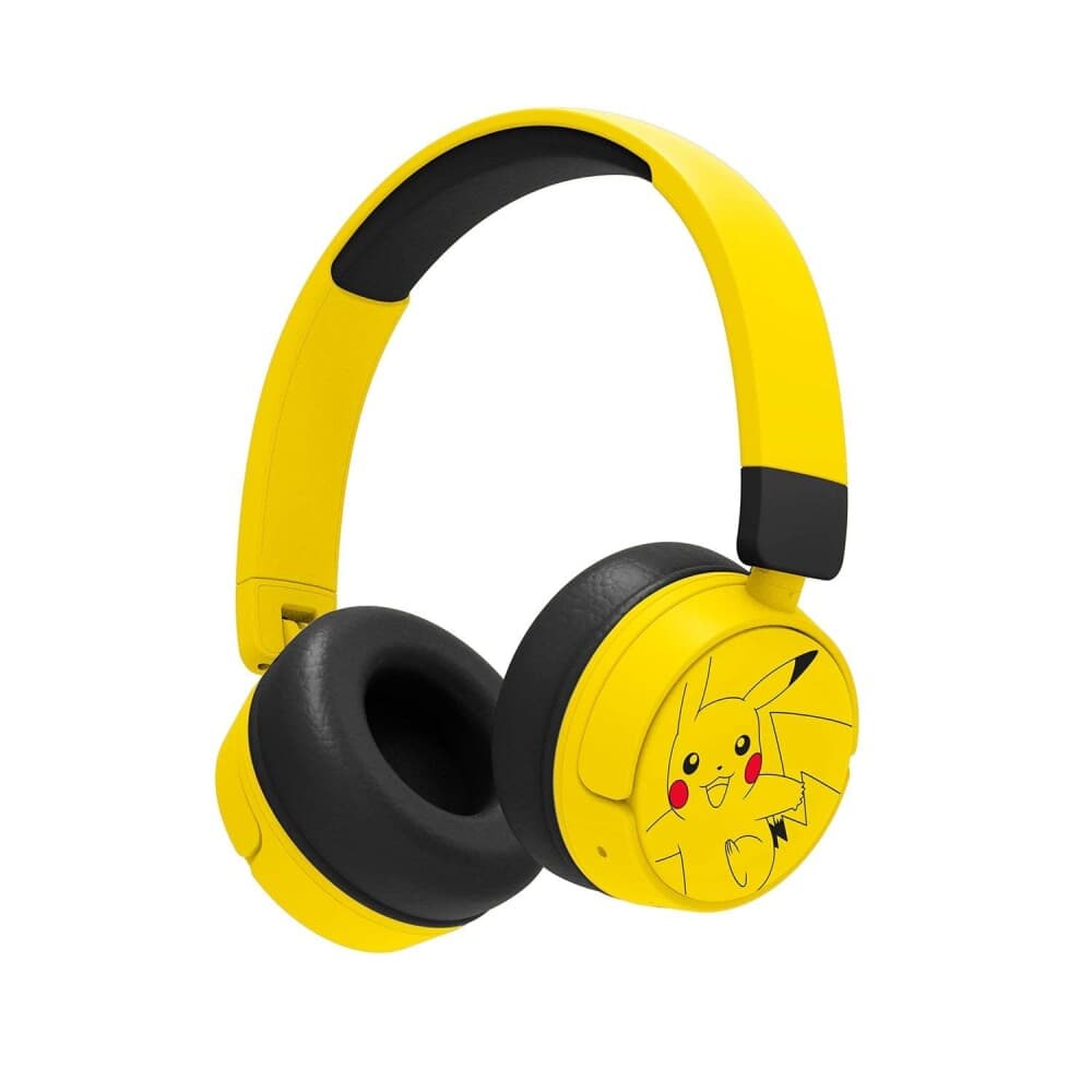 POKEMON Pikachu Headphone On Ear trådløs 85dB/95dB delingshjelp