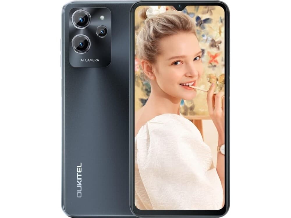 Oukitel C32 Dual-SIM 8 128GB Juodas