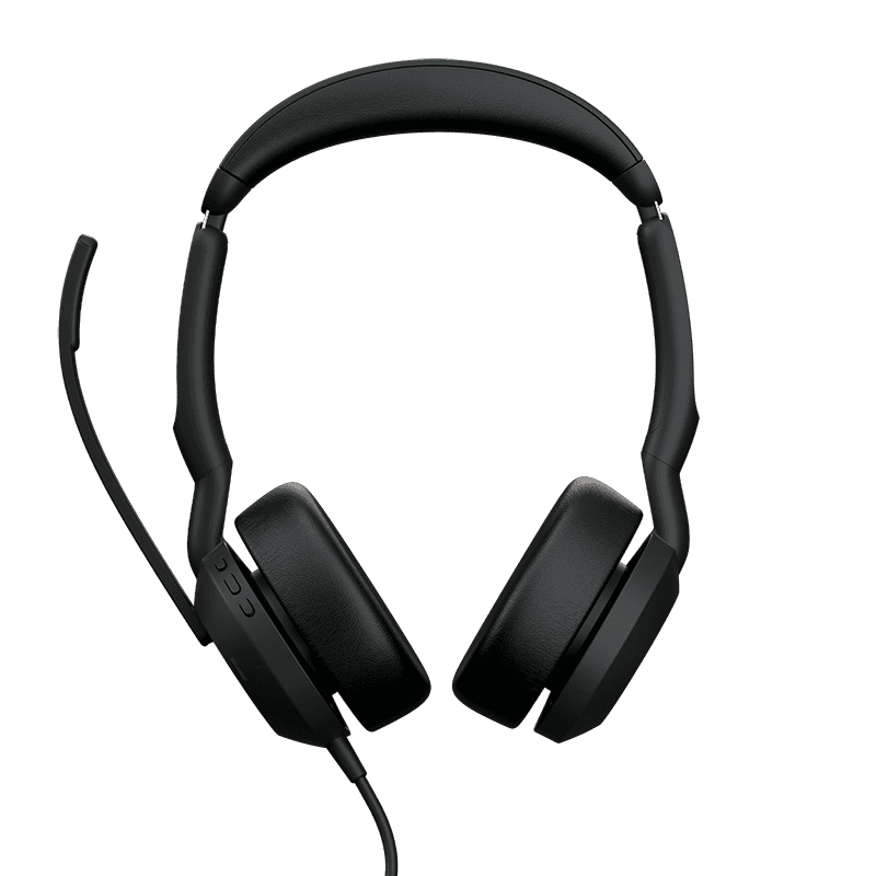 Jabra Evolve2 50 Hodesett Usb-a Alcatel-lucent Certified, Amazon Chime Certified, Cisco Webex Certified, Google Meet Certified, Microsoft Teams, Unify Certified, Zoom Stereo Svart